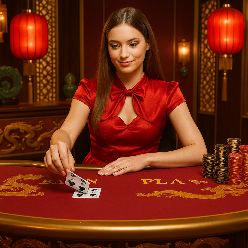 Vavada - Live Baccarat - Evolution Gaming